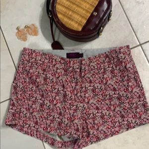 Sale💥J.crew liberty print chino short sz 6